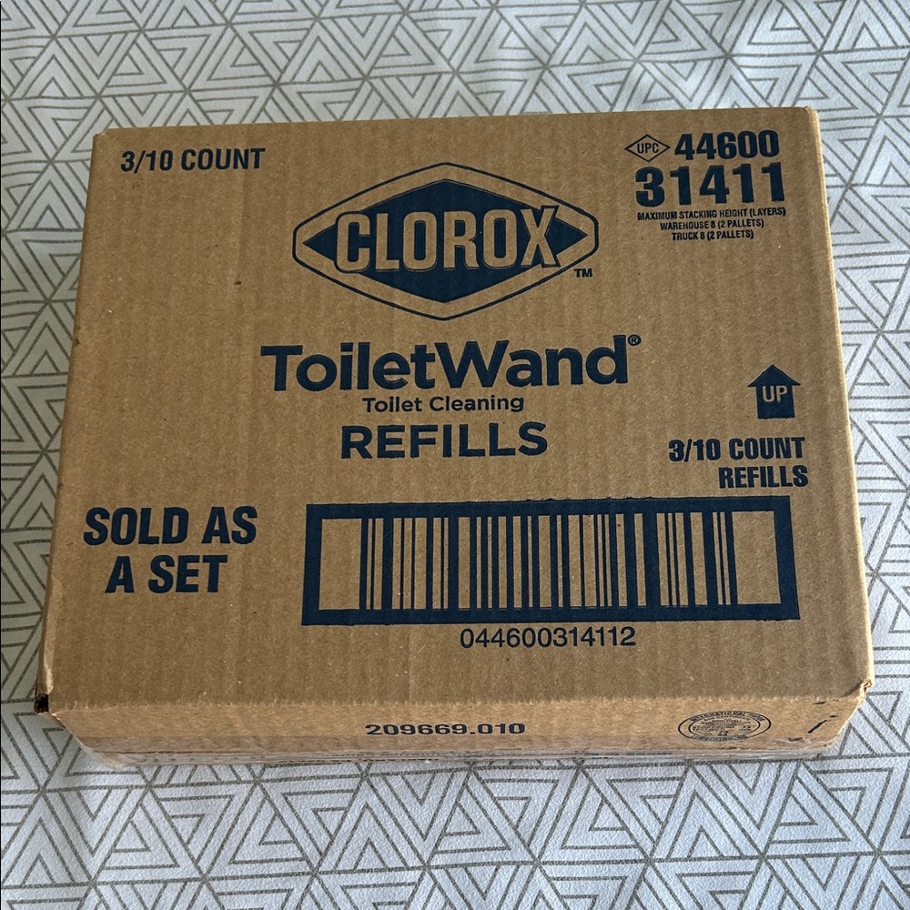 Clorox ToiletWand Cleaning Refills - Brown Box